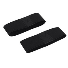 Black Elastic Shoe Strap Band For Banquet Loose High Heeled Shoes Dancing V9L9