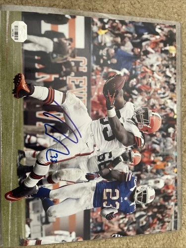 TRENT RICHARDSON Browns 8X10 Autographed Photo with Fanatics COA