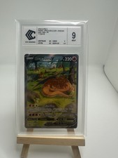 Carte Pokémon Dracaufeu V FA Gradée 9 Ccc SWSH260 Promo E&B