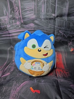 Squishmallows Sonic the Hedgehog 8  Squishy Plush Holding Chao Egg Easter