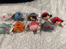 Disney Tsum Tsum Mini Plush Lot of 9