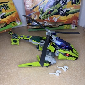 LEGO NINJAGO Rattlecopter 9443 Set Incomplete With Fang-Suei, Box & Manual