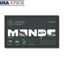 Mondo Dangler Fishing Kit Angler Essentials Crankbait Jig Spinnerbait Hooks New