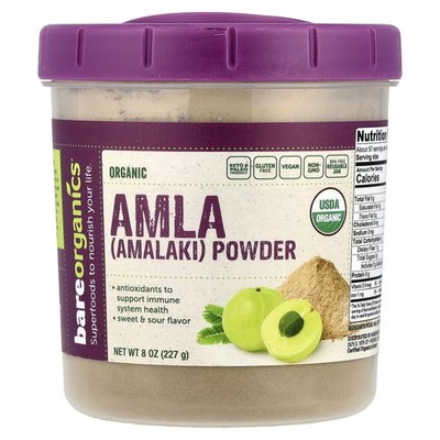 Organic Amla Powder, 8 oz (227 g)
