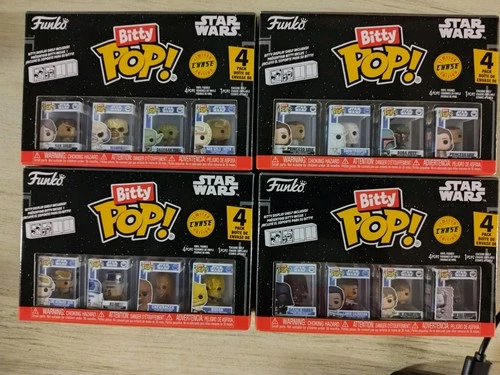 Lego Star Wars Bitty Pop 4/4 Full Set