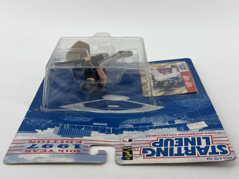 1997 Starting Lineup John Jaha Brewers Card 10th Year - Image 4 of 4