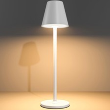 Modern LED Cordless Table Lamp, 4000mAh Rechargeable Battery, 3 Level Brightness