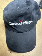 Conoco Phillips AMC Black Adjustable Baseball Cap Hat
