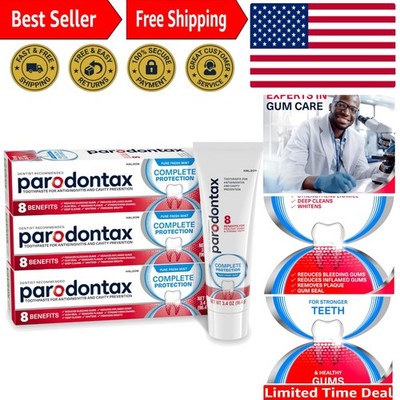 Complete Protection Toothpaste - 3 Pack of 3.4 oz Pure Fresh Mint for Gum Health
