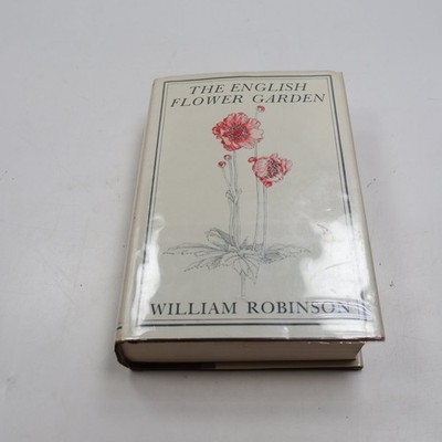 The English Flower Garden William Robinson 1984 Amaryllis Press Gardening Book