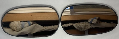 OEM Driver & Passenger Side View Mirror Glass Power HEATED Fits 02-08 X TYPE