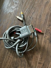 Official Microsoft Xbox 360 Audio Video RGB AV Component HD Cable Cord A1-023