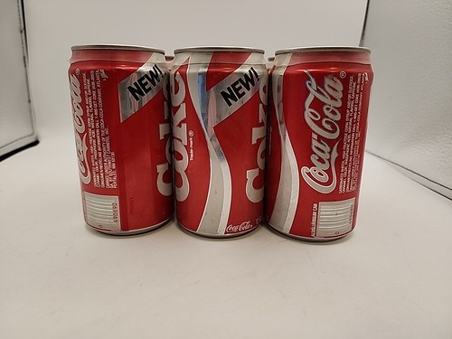1985 New Coke Cans 6-Pack Extremely Rare - Aluminum With Pull Tabs - Holy Grail 