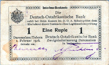 German East Africa 1 Rupie 1916 Pick 20A