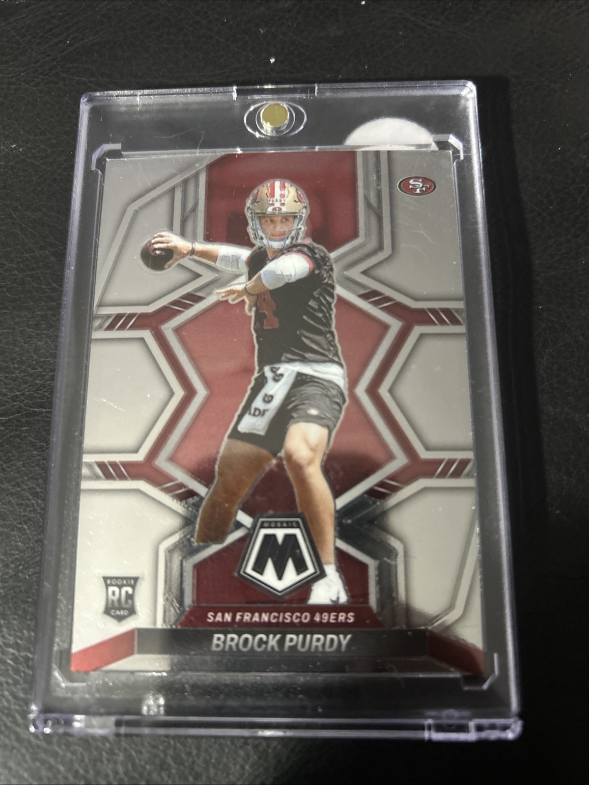 2022 Panini Mosaic - Rookies Brock Purdy #367 Silver Prizm (RC)