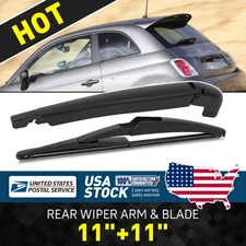 11"+11" Rear Windshield Back Wiper Arm & Blade Set OEM Replacement All Season