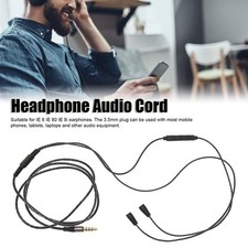 OFC Headphone Cord Replacement Cable with Volume Control and Mic