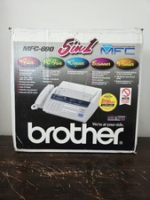 Brother Mfc-690 5-in-1 Monochrome Fax Machine, Copier, Scanner, Thermal Printer