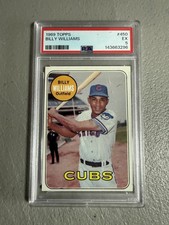 1969 Topps Baseball Billy Williams #450! HOF! PSA 5 EX! Chicago Cubs!