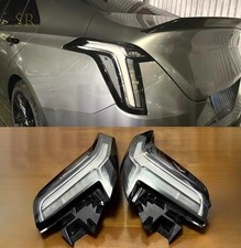 Led Smoke Black Rear Lamps Taillights Dynamic Signal Fits 2020-2026 Cadillac Ct4