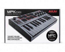 Akai MPK mini Special Edition Gray MIDI Controller 25 Keys Drum Pads USB Out