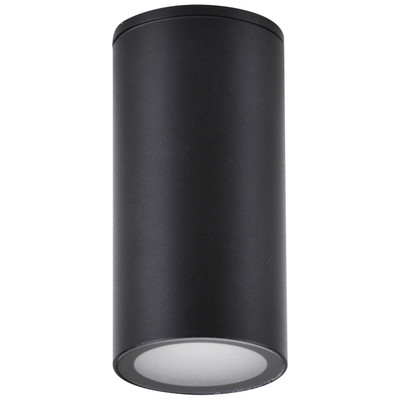 Polux ATLANTA Außenwandleuchte IP54 GU10 Alu Schwarz 1-flg ohne Leuchtmittel