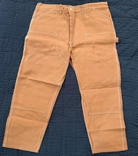 Carhartt Vintage Deadstock 1988 Double Knee Duck Pants BR01 62W 46x30 100 year