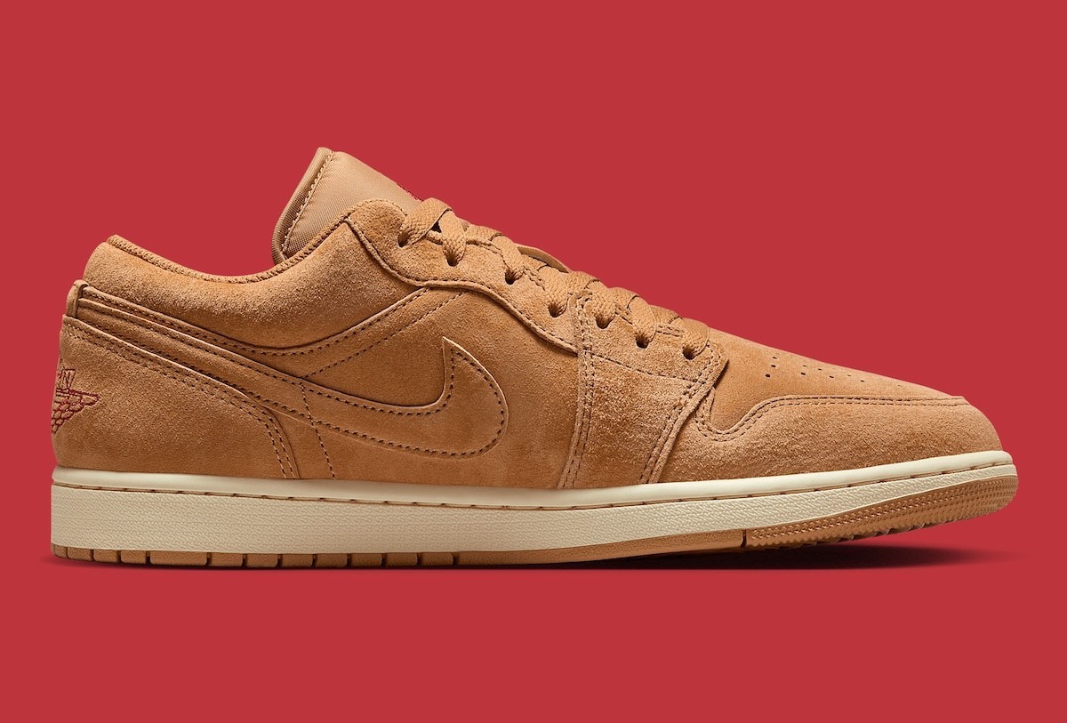 Nike Air Jordan 1 Low Flax Wheat HV4089-200 Men's Shoes NEW thumbnail 8