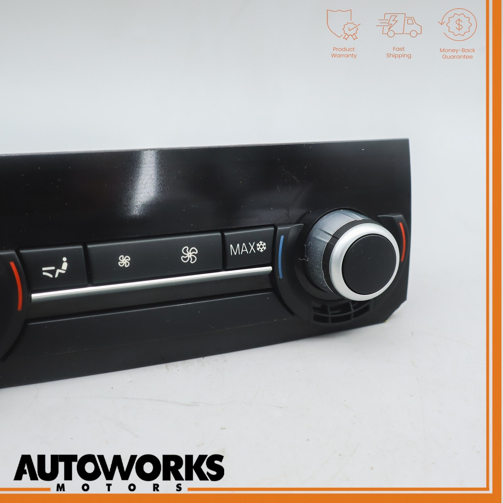 09-15 BMW 750i 750Li F04 Rear A/C AC Climate Control Switch Panel 9245277 OEM