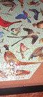 VINTAGE 1973 SPRINGBOK "STATE BIRDS" OCTAGON PUZZLE COMPLETE — photo 7
