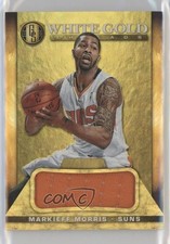 2014-15 Panini Gold Standard White Gold Threads 8/49 Markieff Morris #28 0af