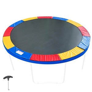 Trampoline Mat & Pad Replacement Kit with 72V-Ring Fits 14 ft Trampoline Frame