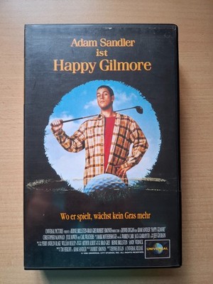 VHS - Happy Gilmore  Wo er spielt wächst kein Gras mehr mit Adam Sandler - FSK 6
