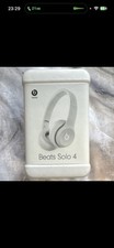 Beats by Dr. Dre Solo 4 Wireless On-Ear Headphones White Spatial Audio Bluetooth