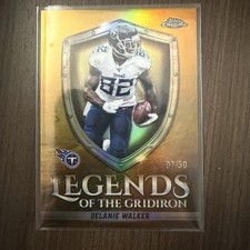 2025 Topps Chrome Legends Delanie Walker /50 LOG-30 Titans 2025 HOF Nominee 