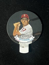 2019 Topps Heritage #29 Rhys Hoskins 1970 Candy Lids