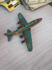 Aereo Giocattolo In Latta Vintage Anni 50 Aereoplano Hk 542