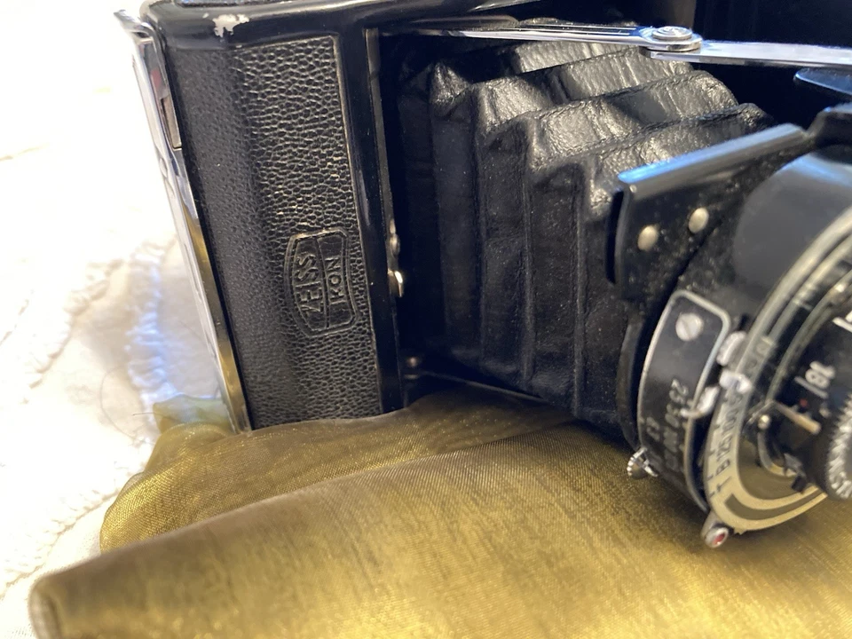 Пленочная камера Zeiss Ikon 515/2 Nettar 10,5 см/4,5 Novar Anastigamat ОТЛИЧНАЯ! Германия - Изображение 4 из 4