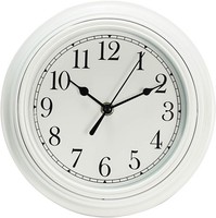 Wanduhr 9 Zoll Retro Nicht Tickend Dekorativ FüR KüChe Schlafzimmer BüRo Weiß