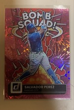 2022 Panini Donruss - Bomb Squad Salvador Perez #BS-1 Pink Fireworks