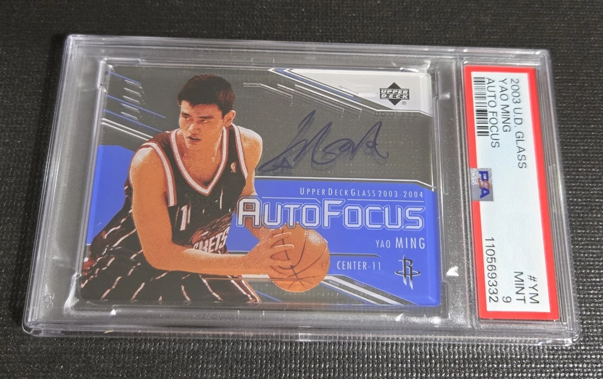 その他 UD GLASS Yao Ming auto 2003-04 UD Glass - Yao Ming #YM for sale | eBay