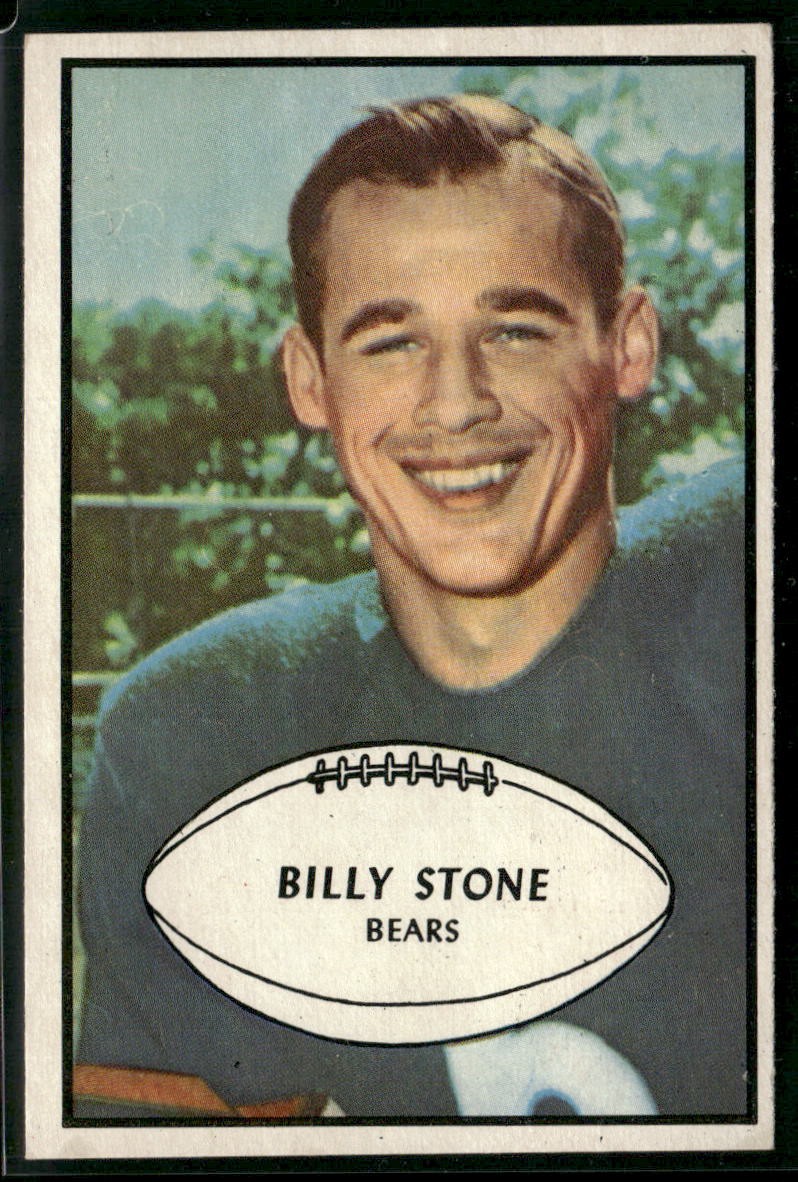 1953 Bowman #29 Billy Stone VG-EX/EX (Wax)