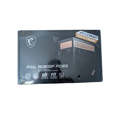 MSI MEG Ai1300P PCIe5 1300W ATX 3.0 80+ Platinum Fully Modular PSU