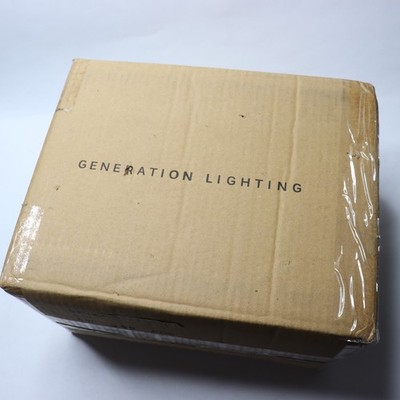 (1-Pk) Generation Lighting Robie Glass Cylinder Wall Sconce Lighting Fixture   