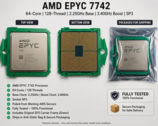 AMD EPYC 7742 64-Core 2.25GHz Server Processo...