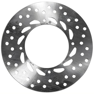 Brake disc Brembo Oro 68B40748 with approval, rigid rear 220x4mm for Honda