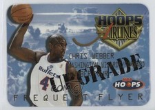 1997-98 NBA Hoops Frequent Flyer Upgrade Chris Webber #20 HOF px8