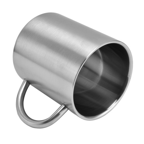 (410ml)Double Walled Coffee Mugs Stainless Steel Tea Cups For Camping Travel US - Picture 10 of 24
