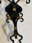 Stunning Vintage Spanish Revival Large Sconces - Iron & Brass - From 1936 Home — photo 6