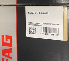 NEW FAG HS7014-C-T-P4S-UL angular contact ball bearing 1PCS Fast shipping 
